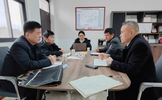 河南省有色行業(yè)協會總工程師蒞公司考察3.124